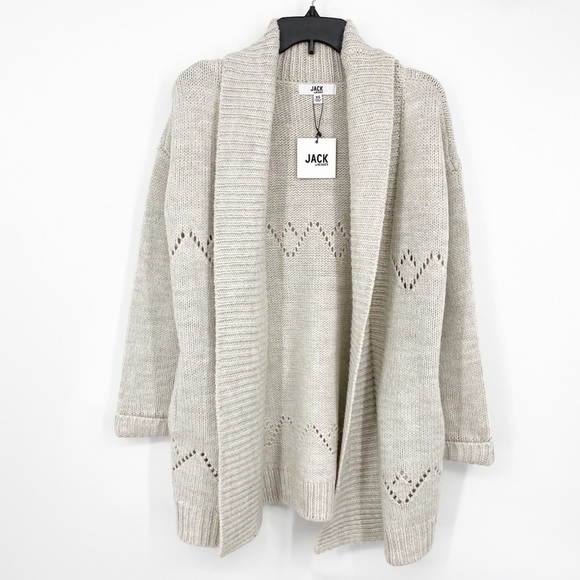 Jack BB Dakota Chunky Knit Oversized Cardigan XS - Picture 1 of 6